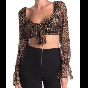 Tiger Mist Cheetah Crop Top